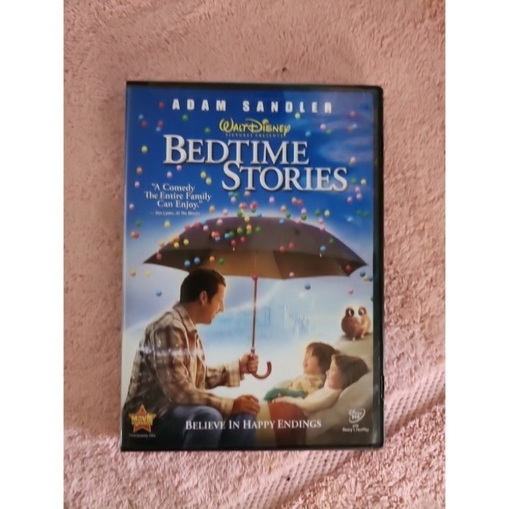 Bedtime Stories DVD Adam Sandler Walt Disney 2009 EXCELLENT CONDITION!
